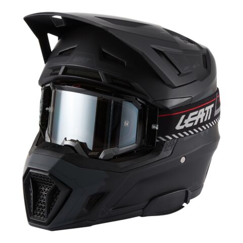 Leatt Moto 7.5 V27 Helmet w/ Cardo and Velocity 4.5 Goggles