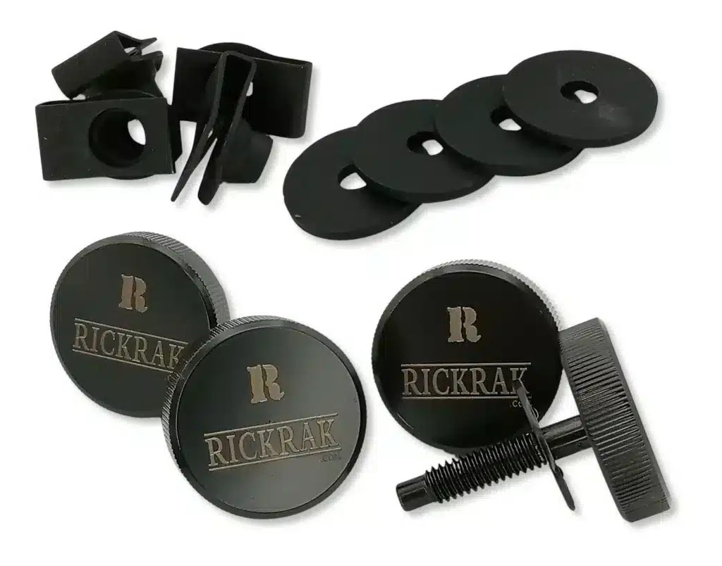 RickRak Sureklik Limited Edition Saddlebag Safety Bolt Kit For Harley Touring 1993-2025