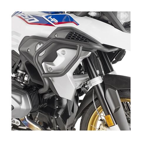 Givi TNH5124 / TNH5124OX Upper Engine Guards BMW R1200GS / R1250GS 2013-2023 Black Powder Coated Steel [Blemished - Very Good]