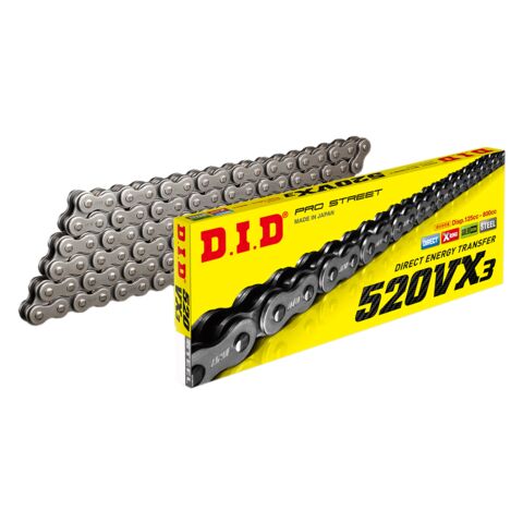 DID 520VX3 X-Ring Chain 112 Links / Natural [Blemished - Good]