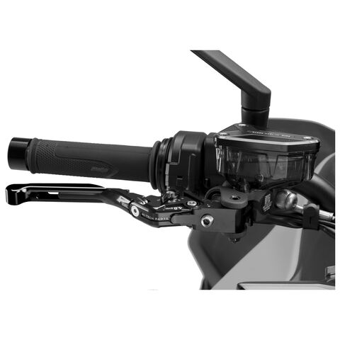 Puig Foldable Extendable Brake Lever 4.0 Black/Black/Black [Blemished - Good]