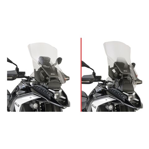 Givi D5143ST / D5143S Windscreens BMW R1300GS / Adventure 2024-2026 Clear / Touring Windscreen [Blemished - Very Good]