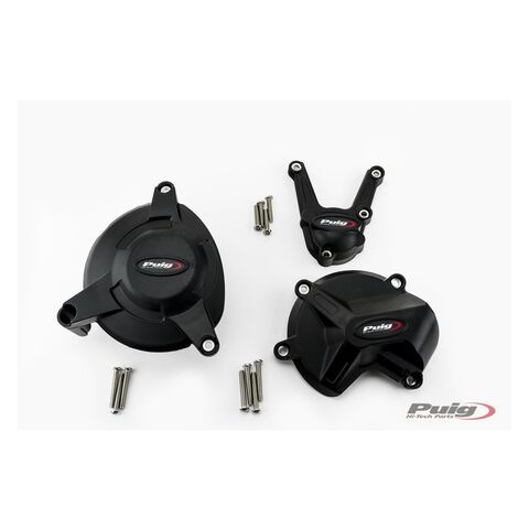 Puig Engine Cover BMW S1000RR / S1000R / S1000XR Black [Open Box]