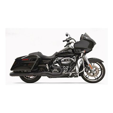 Bassani Road Rage B4 2-Into-1 Exhaust For Harley Touring 2017-2026 Straight-Bodied Muffler / Chrome [Previously Installed]