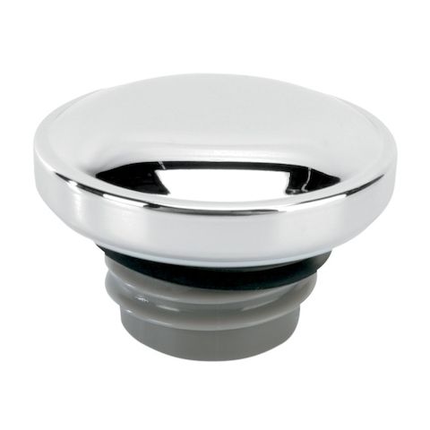 Drag Specialties Screw-In Non-Vented Gas Cap For Harley 1996-2018