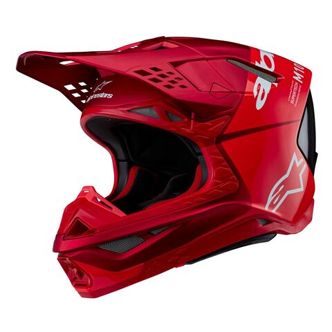 Alpinestars Supertech M10 Flood Helmet Red / MD [Open Box]