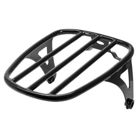 HogWorkz Solo Luggage Rack For Harley Softail 2018-2026 Black [Open Box]