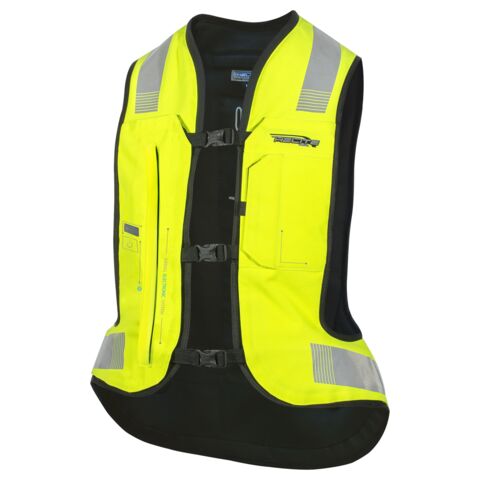 Helite E-Turtle 2 Airbag Vest LG-L / Hi-Viz Yellow [Blemished - Good]