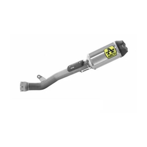 Arrow Indy Race Half System Slip-On Exhaust Kawasaki ZX10R / ZX10RR 2024-2025 Titanium/Carbon Fiber [Blemished - Good]