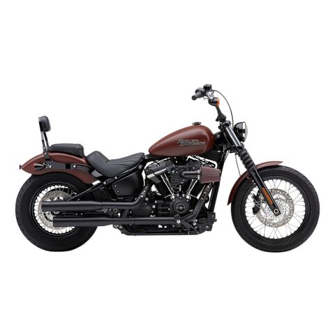 Cobra 3" NH Slip-On Mufflers For Harley Softail 2018-2024 Raven Black [Open Box]