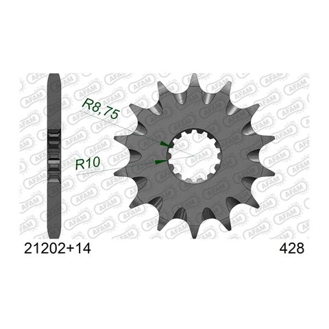 AFAM Self Cleaning Front Sprocket Yamaha YZ85 