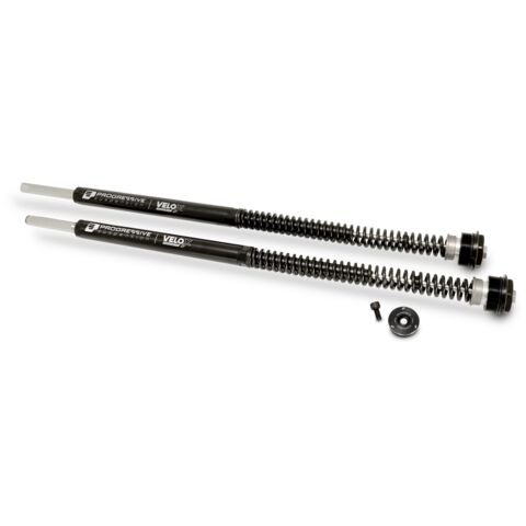 Progressive Velox Adjustable Fork Cartridge Kit For Harley Inverted Softail 2018-2026