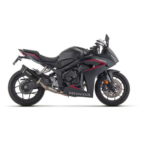 Arrow Indy Race EVO Competition Exhaust System Honda CBR650R 2024-2026 Black Aluminum/Stainless Steel... [Open Box]