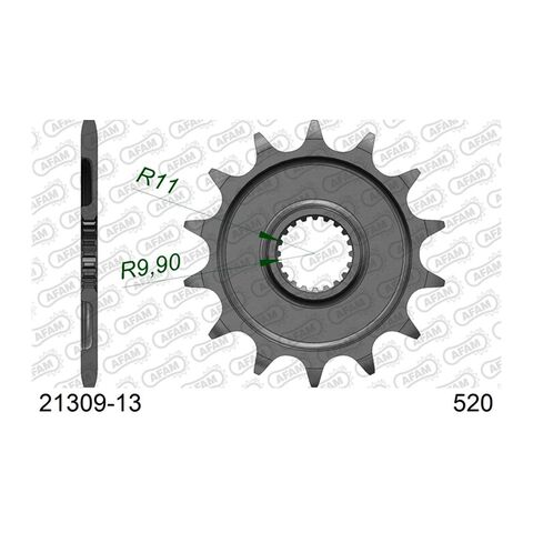 AFAM Standard Front Sprocket Yamaha / Gas Gas