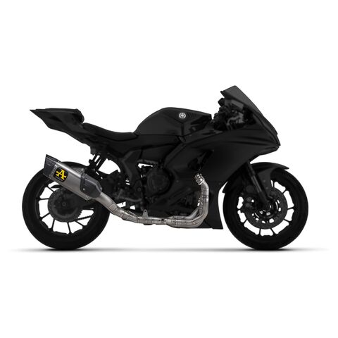 Arrow Competition EVO Exhaust System Yamaha R9 2025-2026 Titanium/Carbon Fiber Endcap [Open Box]