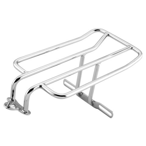 Milwaukee Twins 2-Up Seat Luggage Rack For Harley FLSTF 1990-2006 [Open Box]