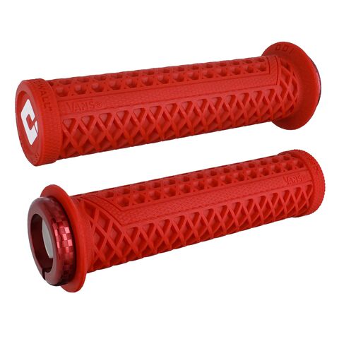 ODI Vans V2.1 Lock-On Grips Red/Red [Blemished - Good]
