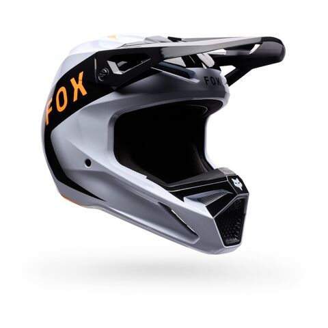 Fox Racing Youth V1 Noble Helmet Black/White / Youth LG [Blemished - Very Good]