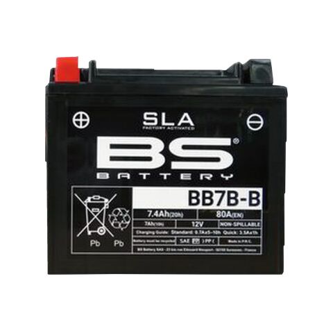 BS Battery BB7B-B SLA Factory-Activated AGM Battery