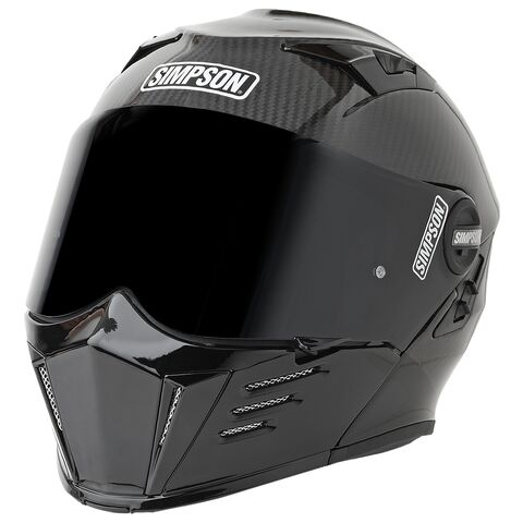 Simpson Mod Bandit Carbon Helmet Carbon / LG [Blemished - Good]