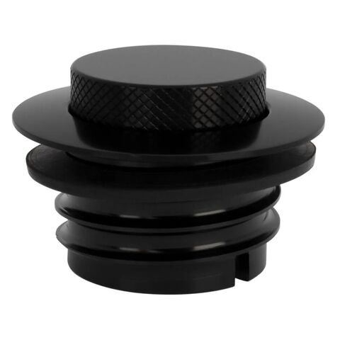 HogWorkz Flush Mount Pop-Up Gas Cap For Harley 2011-2026 Black [Open Box] Black [Blemished - Good]
