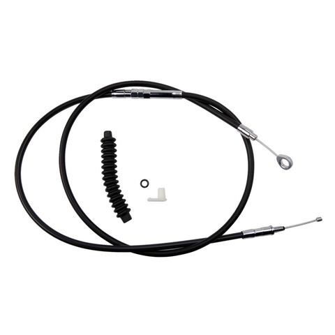 Drag Specialties Alternative Length Clutch Cable For Harley Touring 2008-2016 70-11/16" / Black [Open Box]