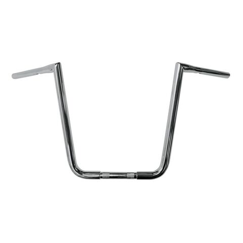 LA Choppers 1 1/4" Big Twin Peaks Handlebars For Harley 16" Rise / Chrome [Previously Installed]