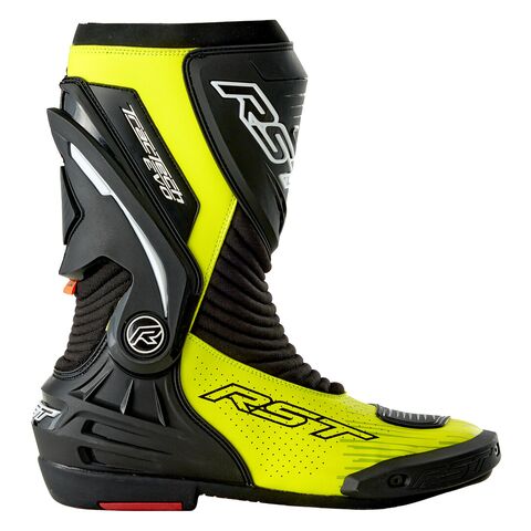RST Moto Tractech Evo D3O Boots Black/Hi-Viz Yellow / 10 [Blemished - Good]