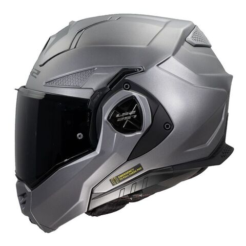LS2 Advant X Solid Helmet Matte Titanium / LG [Open Box]