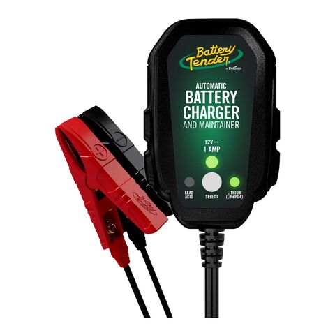 Battery Tender Junior 1AMP 12V Selectable Chemistry Battery Charger