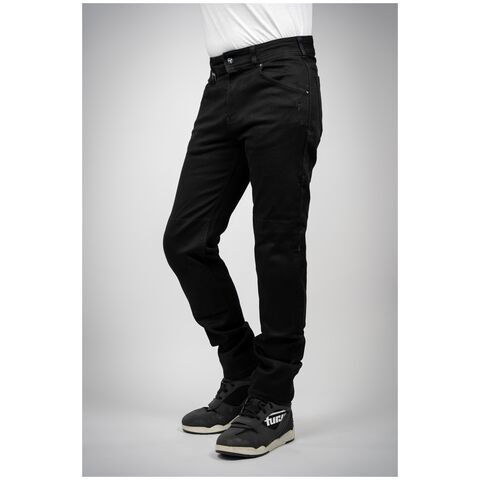 Bull-it Guardian Straight Jeans 36X32 / Black [Blemished - Good]