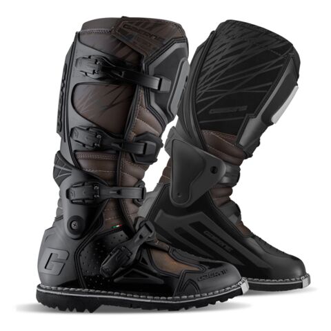 Gaerne Fastback Endurance Enduro Boots 9 / Black/Brown [Demo - Good]