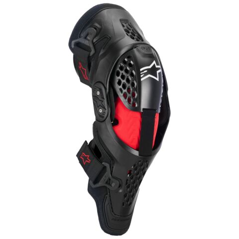 Alpinestars SX-1 Plasma Knee Protectors 2XL / Black/Red [Blemished - Good]