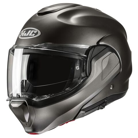 HJC F100 Helmet Matte Titanium / MD [Open Box]