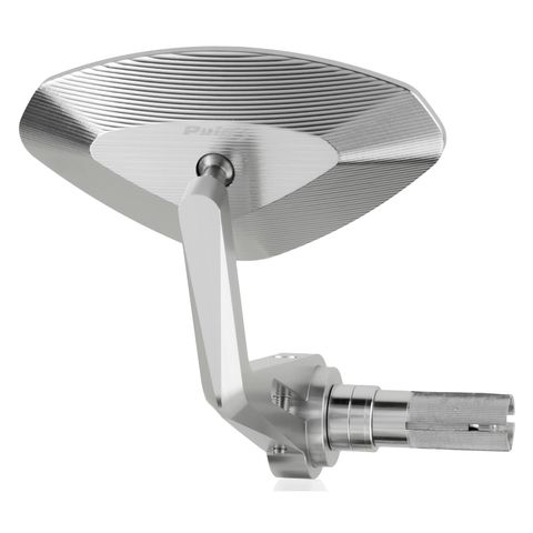 Puig Hi-Tech Type 4 Bar End Mirror Silver [Blemished - Good]