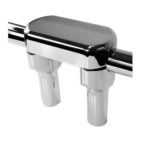 LA Choppers Hefty Handlebar Risers For 1 1/4" Handlebars 4" Rise / Black [Blemished - Very Good]