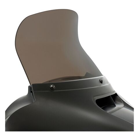 Memphis Shades Spoiler Windshield For Harley Touring 2014-2025 Dark Smoke / 8 1/2" Tall [Open Box]