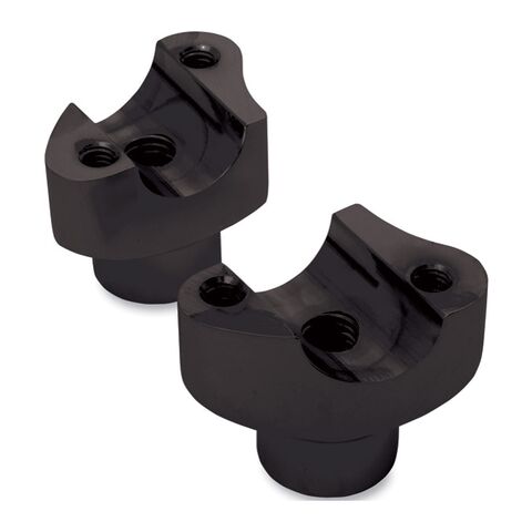 Milwaukee Twins Risers Black / 1.7" Straight [Demo - Acceptable]