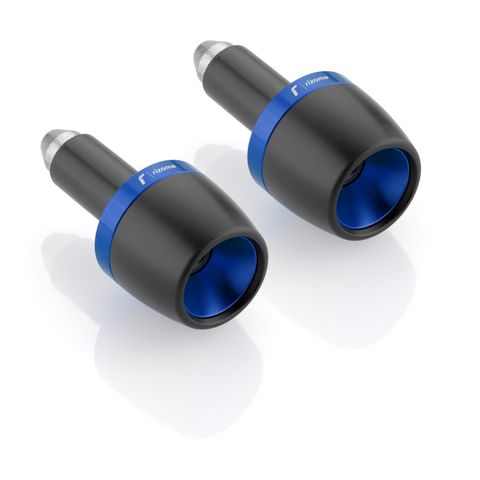 Rizoma Bar Ends - Series 532 Blue [Blemished - Very Good]
