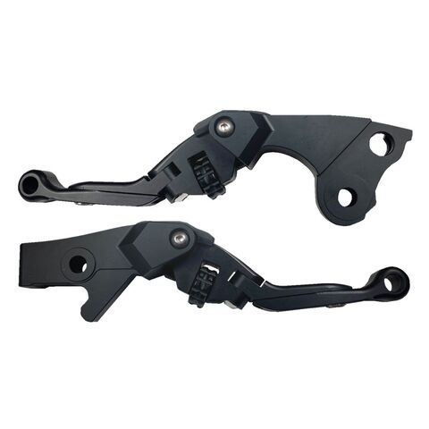 PSR Anthem Pro Adjustable Levers For Indian Touring 2018-2026 Black [Open Box]