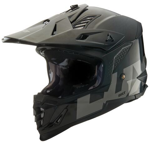 BILT Lux Tempo Race Helmet (SM and 2XL) Black / 3XL [Blemished - Good]