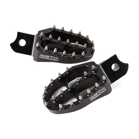 Zeta Aluminum Footpegs Yamaha 250cc-450cc 2023-2026