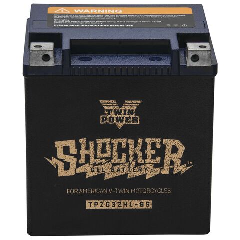 Twin Power Shocker Gel Battery TPZG32HL-BS [Open Box]