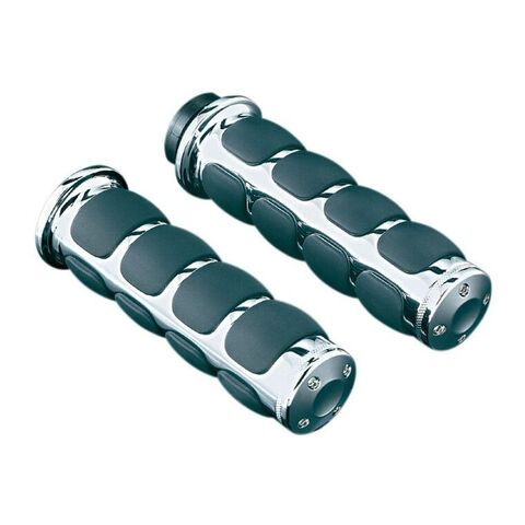 Kuryakyn ISO Grips For Metric Cruiser And Victory Chrome [Blemished - Very Good] Chrome [Open Box]