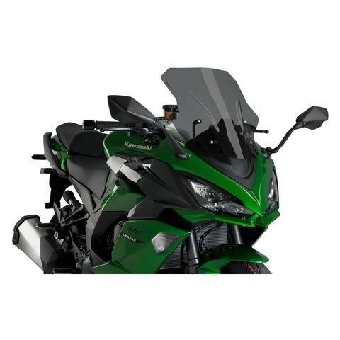 Puig Racing Windscreen Kawasaki Z1000SX / Ninja 1000SX 2011-2024 Dark Smoke [Blemished - Good]