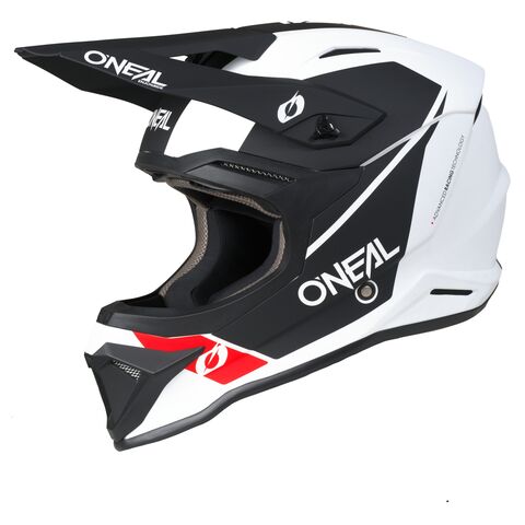 O'Neal 4 Series Race Helmet White/Black / MD [Open Box]