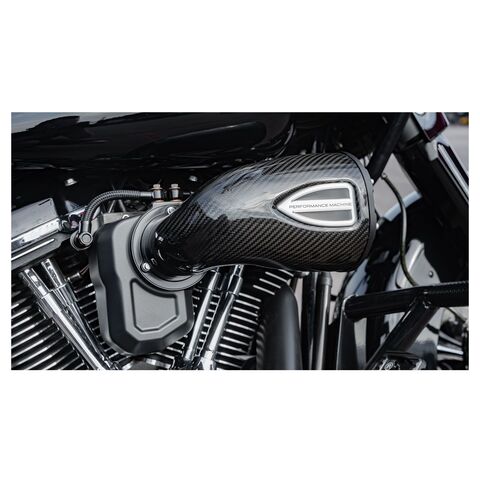 Performance Machine C4 Carbon Air Cleaner For Harley Touring / Softail 2023-2026 [Open Box]