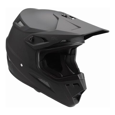Answer Youth AR1 Solid Helmet Matte Black / Youth LG [Open Box] Matte Black / Youth LG [Open Box]