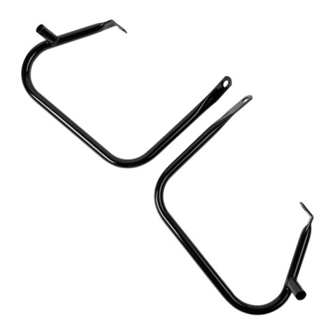 Drag Specialties Saddlebag Guards For Harley Touring 2009-2013 Black [Blemished - Good]