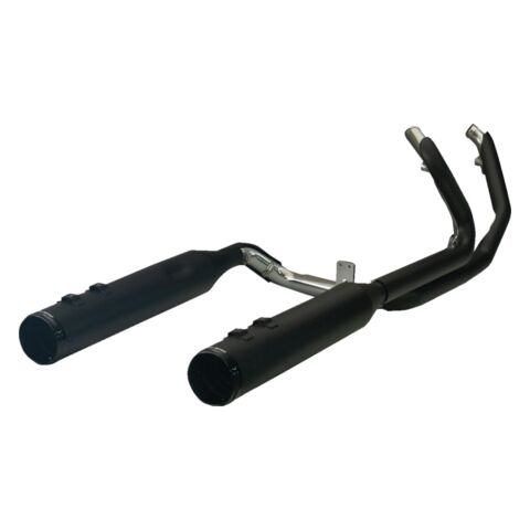 Khrome Werks 2-Into-2 Dominator Exhaust With 4-1/2" Mufflers For Harley Touring 2017-2026